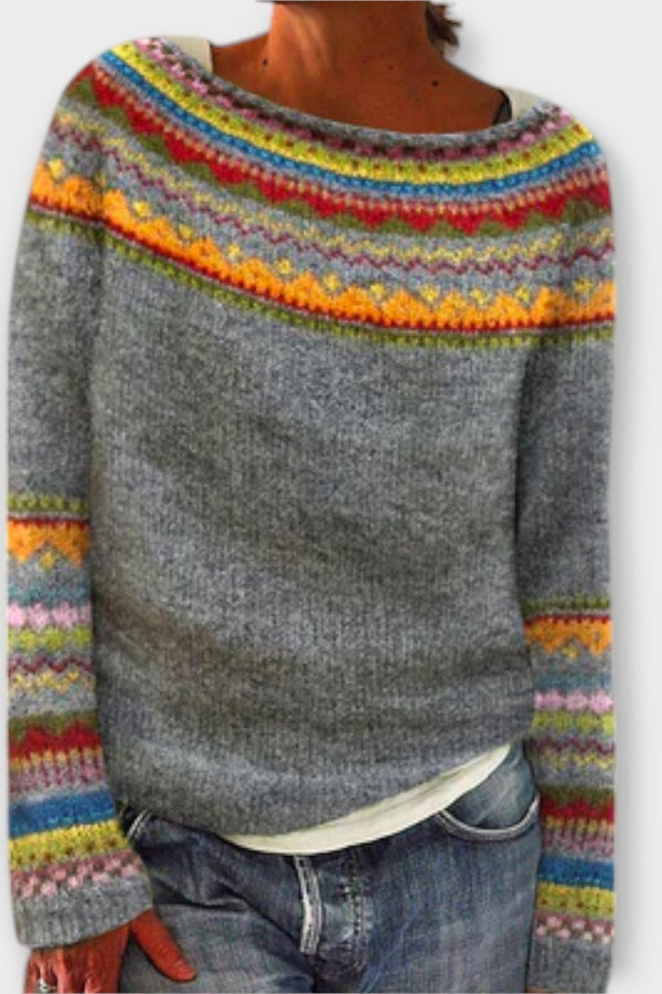 Vintage Strickpullover für Damen