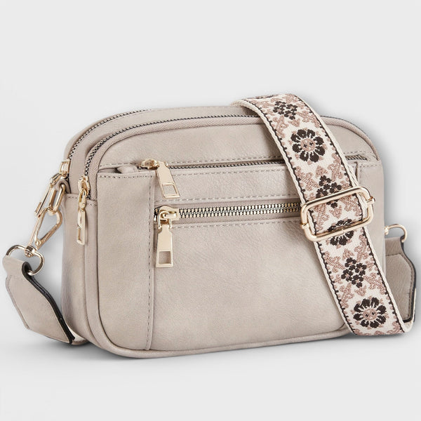 Cécilia. - Crossbody Tasche aus veganem Leder