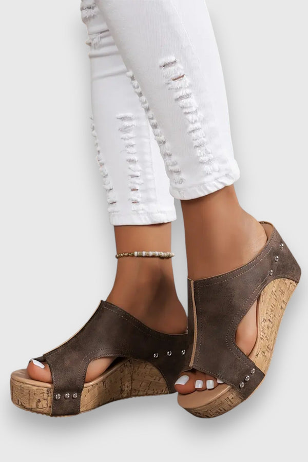 Vicky – Keilabsatz Sandalen