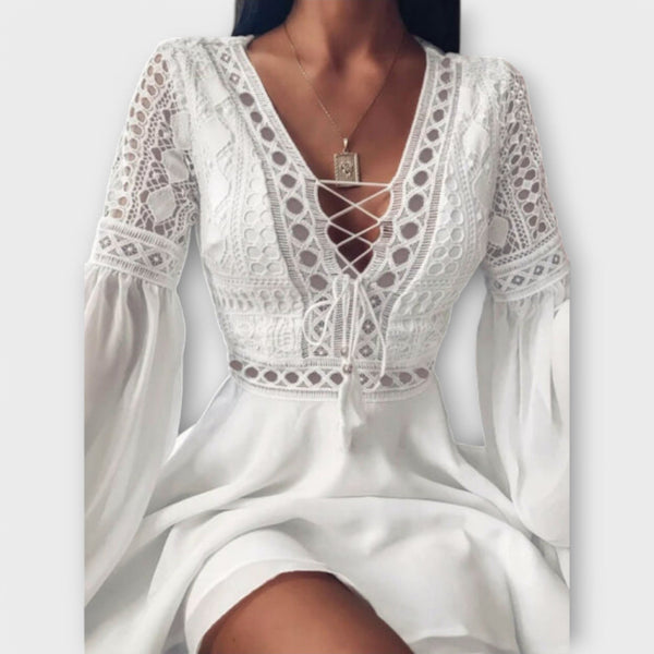 Skadi - Kurzes Boho-Kleid