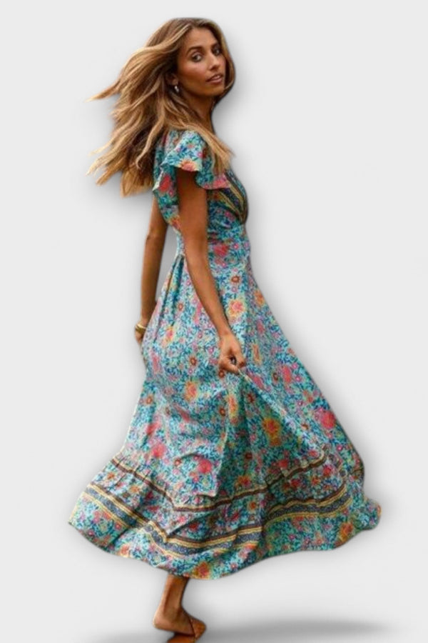 Shylin Boho Maxikleid