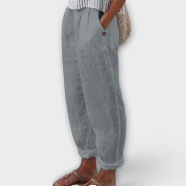 Clara - Hosen mit weichem Bund und Seitentaschen