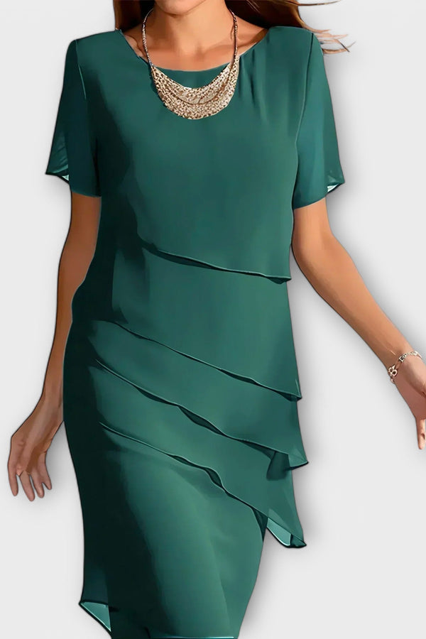 Katharina - Stilvolles Figurbetontes Kleid
