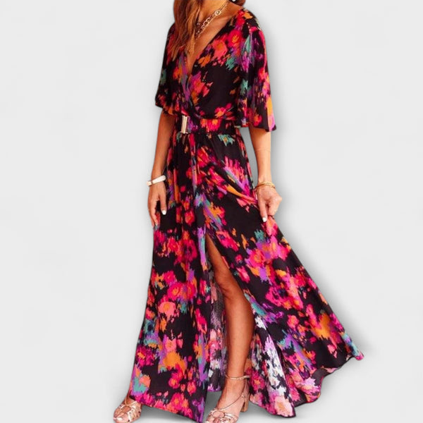 Sabrina - Langes Boho-Stil Sommerkleid