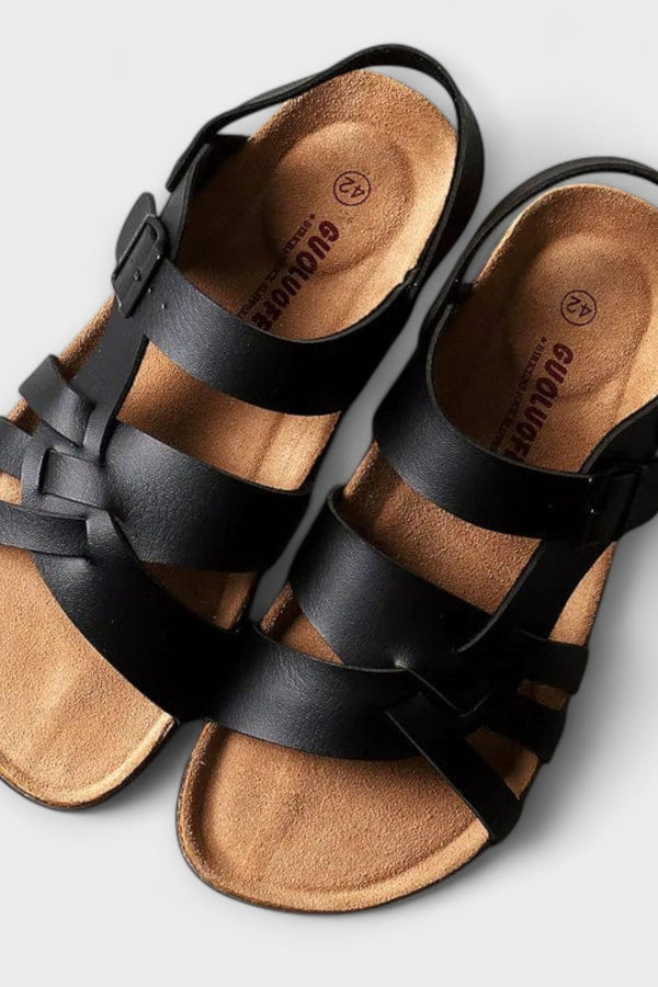 Christina - Leder Sandalen