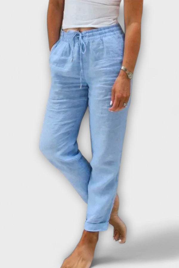 Stacy - Leichte Leinenhose