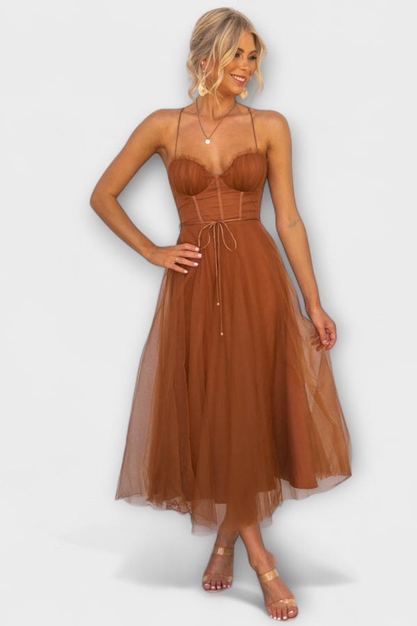 Kim - Festliches Midi-Kleid