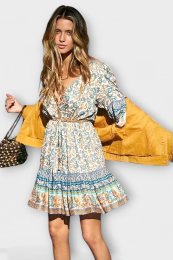 Keitha - Kurzes Boho-Kleid
