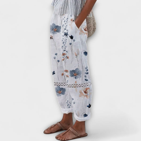 Airish - Distinctive Printed Casual Button Hose