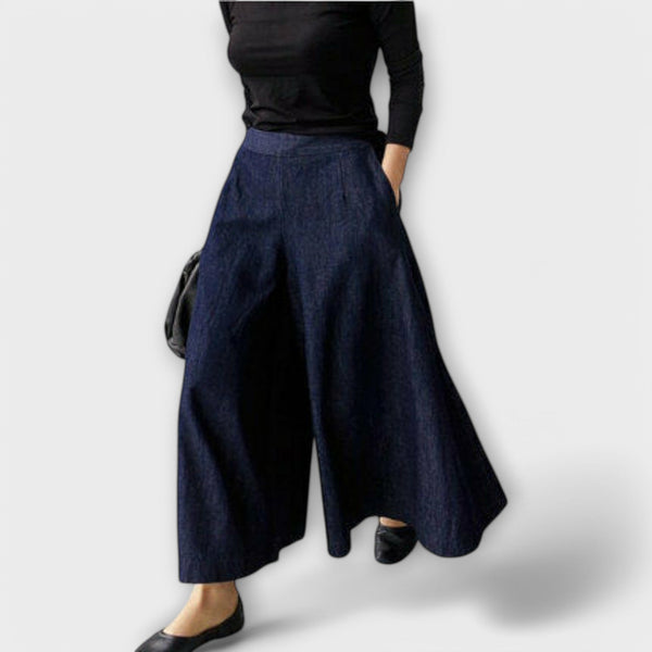 Antonia – Damenhose mit weitem Bein